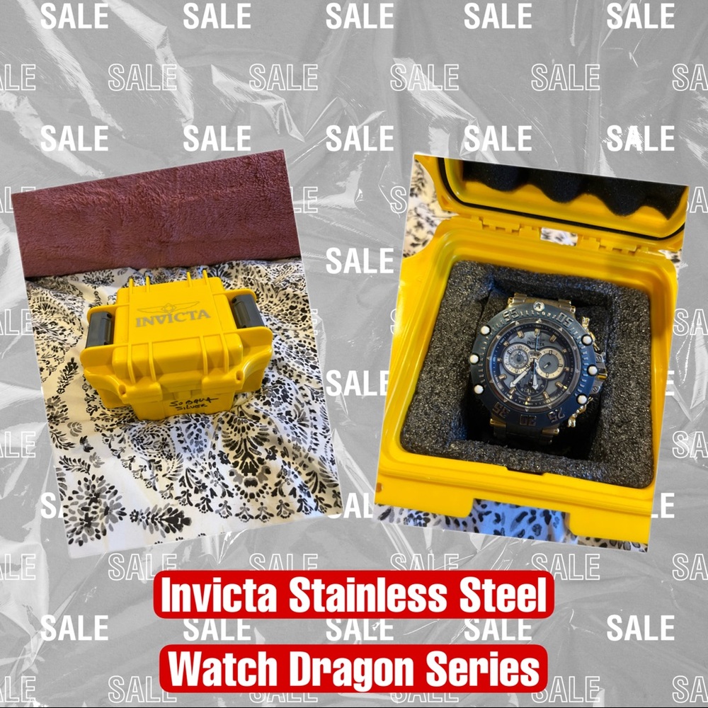 Invicta Stainless Steel Watch-Dragon Series
